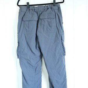 Duluth Trading Co. Men's Gray Fleece Lined Warm Pants m x 34